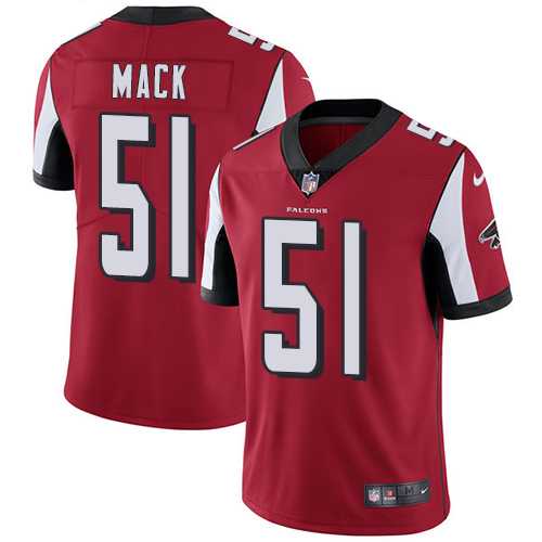 Nike Atlanta Falcons #51 Alex Mack Red Team Color NFL Vapor Untouchable Limited Jersey,We sell and wholesale Nike Atlanta Falcons #51 Alex Mack Red Team Color NFL Vapor Untouchable Limited Jersey on line form chian!